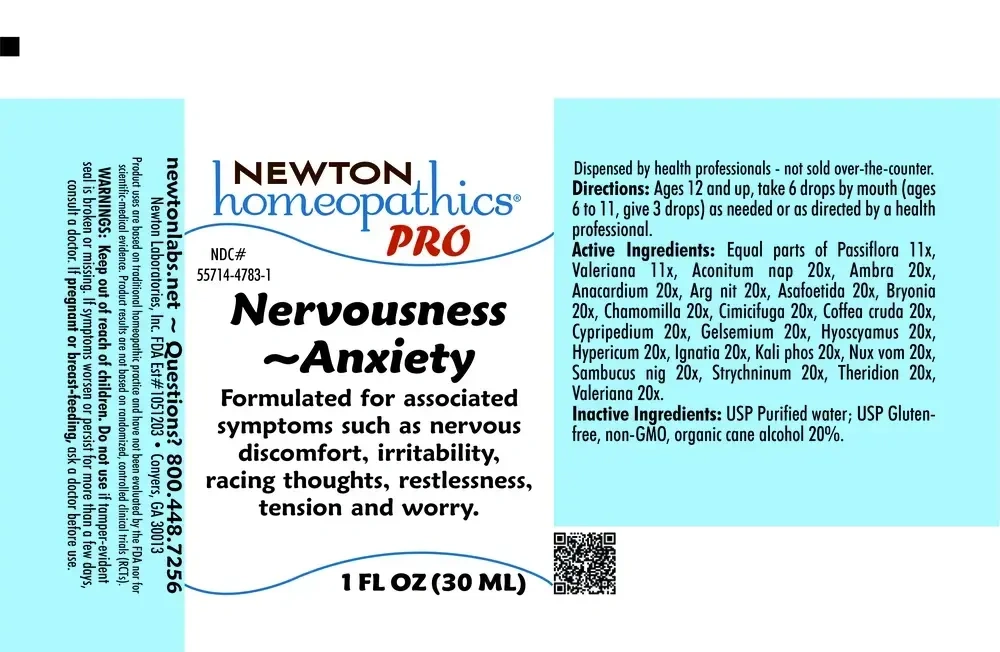 Product image for Nervousness ~ Anxiety.
