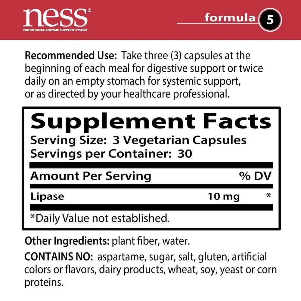 Product image for Lipase Formula 5.