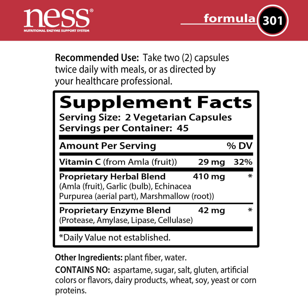 Product image for Sinus Support formula 301.