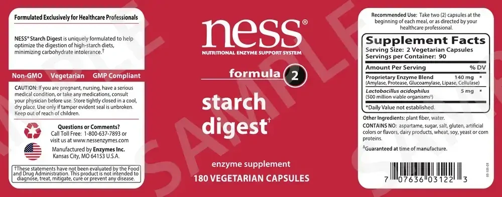 Product image for Starch Digest formula 2.