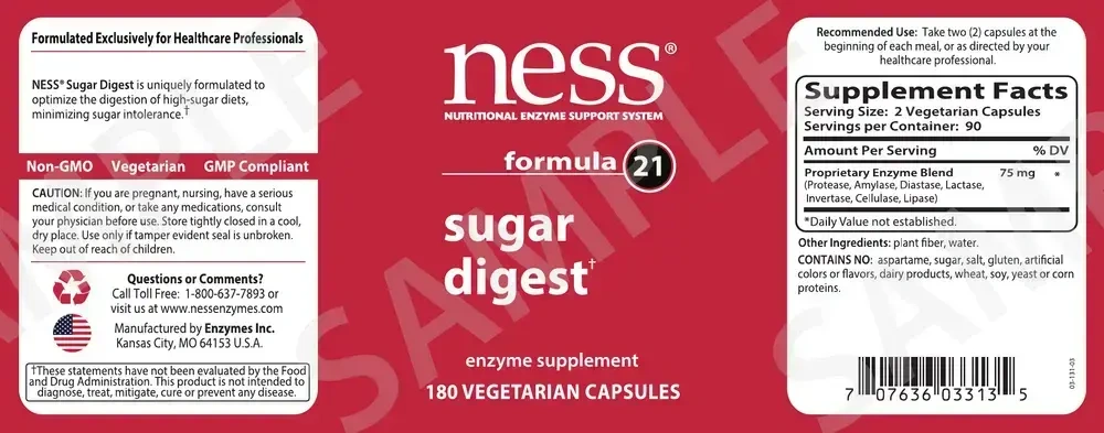 Product image for Sugar Digest formula 21.