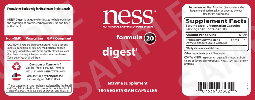 Product image for Digest Formula 20.