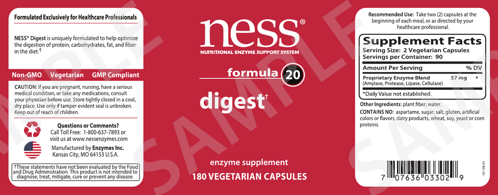 Product image for Digest Formula 20.