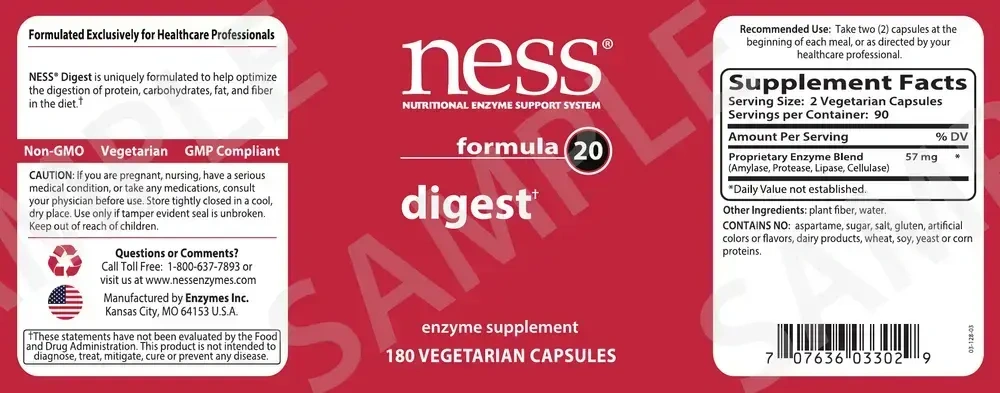 Product image for Digest Formula 20.