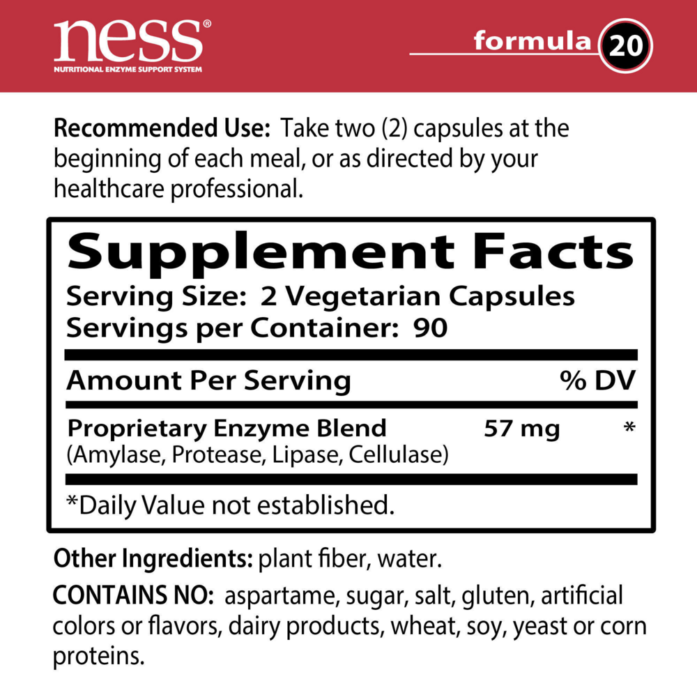 Product image for Digest Formula 20.