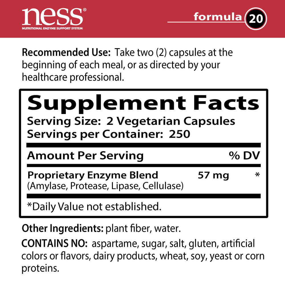 Product image for Digest Formula 20.