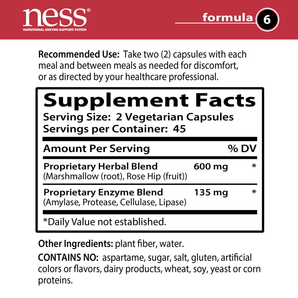 Product image for GI Relief* formula 6 (California Only).