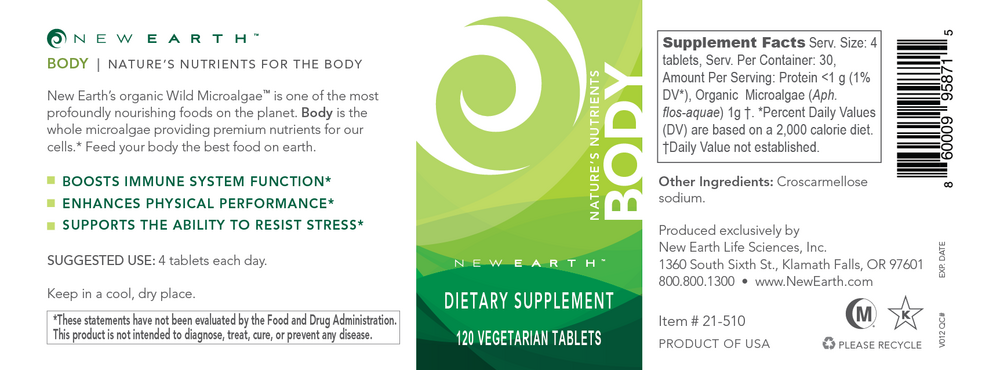 Product image for Body (Tablet).