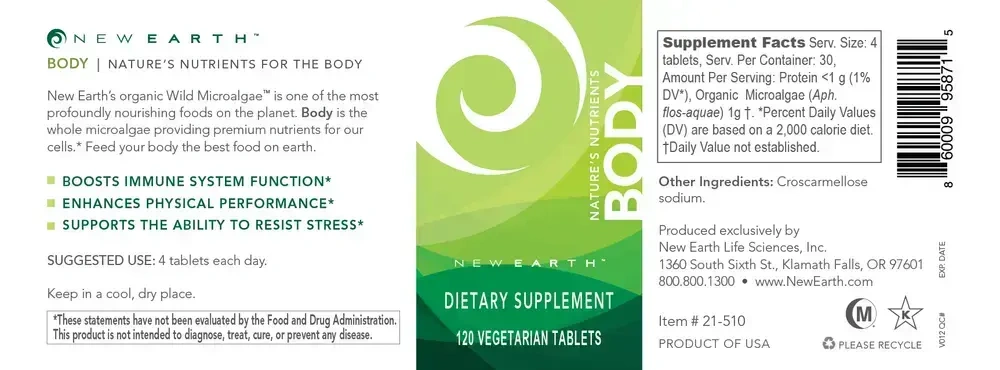 Product image for Body (Tablet).