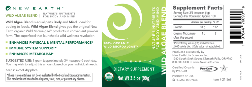 Product image for Wild Algae Blend Large.