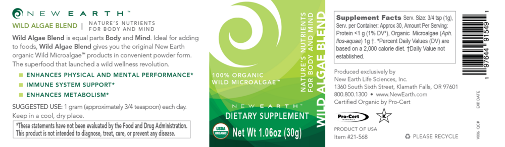 Product image for Wild Algae Blend Large.