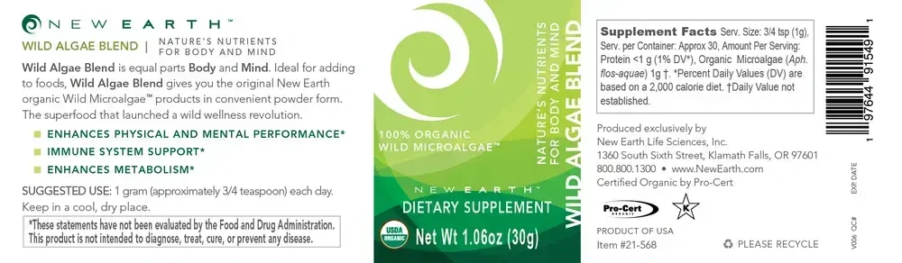 Product image for Wild Algae Blend Large.