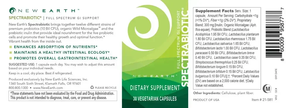 Product image for Spectrabiotic.