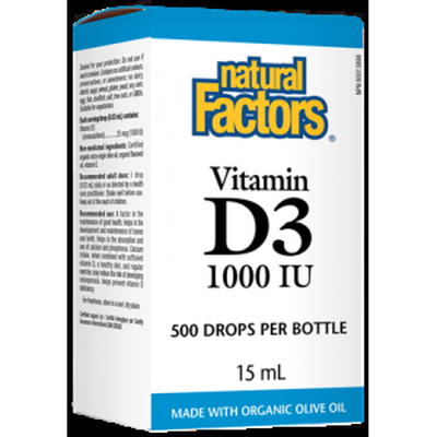 Vitamin D3 Drops 1000 IU product image