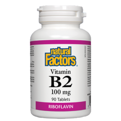 Vitamin B2 100 mg 90 tablets
