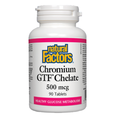 Chromium GTF Chelate 500 mcg 90 tablets