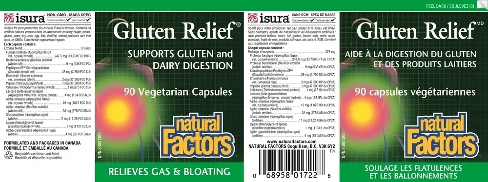 Product image for Gluten Relief.