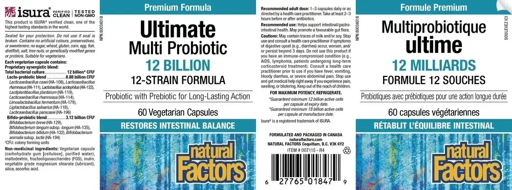 Product image for Ultimate Multi Probiotic.