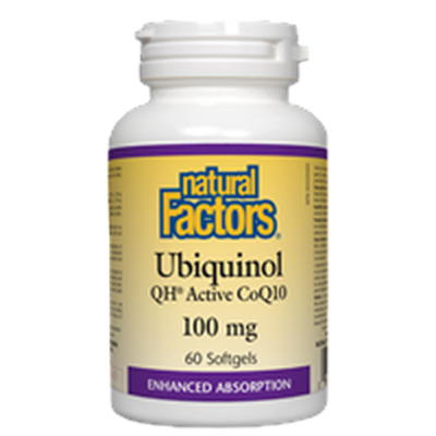 Ubiquinol Active CoQ10 100 mg 60 Softgels