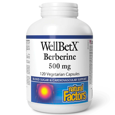 WellBetX Berberine 500mg product image