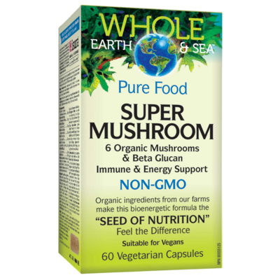 Super Mushroom 6 Organic Mushrooms & Beta Glucan