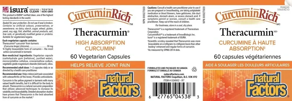 Product image for CurcuminRich Theracurmin.