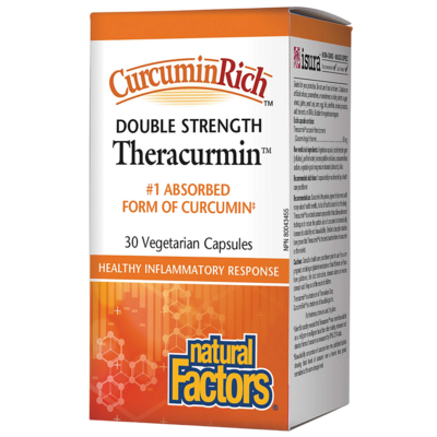 CurcuminRich Theracurmin Double Strength