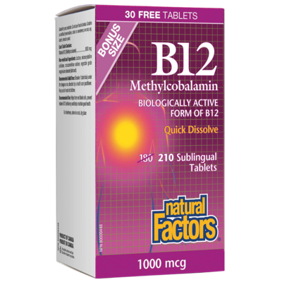 B12 Methylcobalamin 1000 mcg