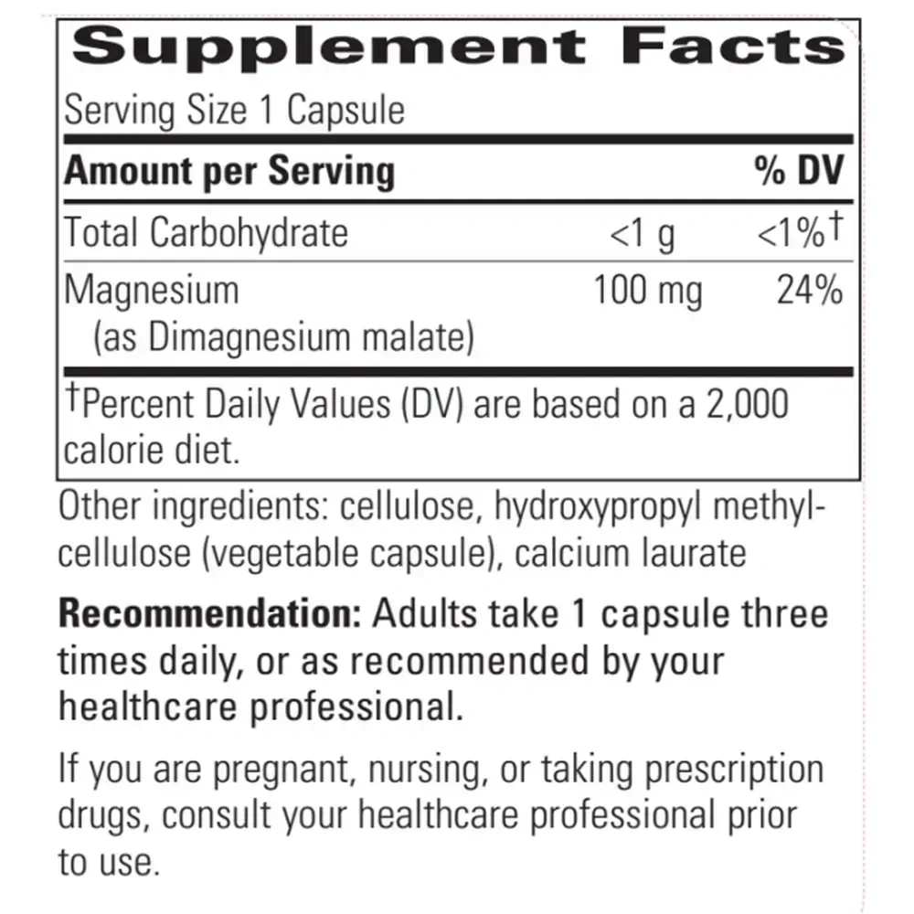 Product image for Magnesium Malate.
