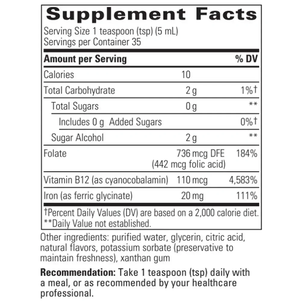 Product image for Liquid Iron Apple Cinnamon Flavor.