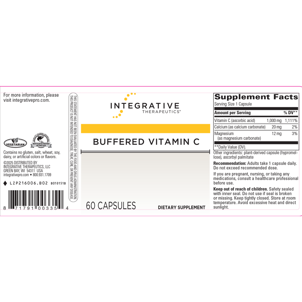 Product image for Buffered Vitamin C.