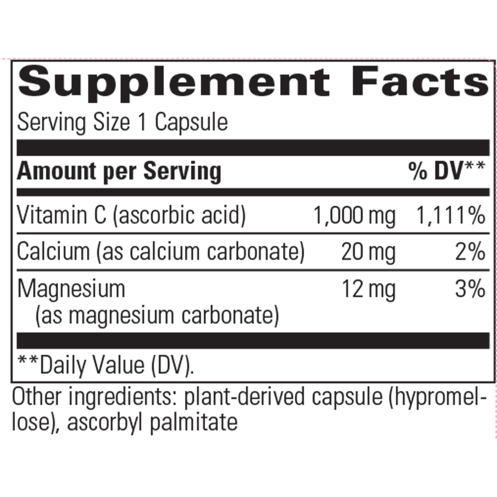 Product image for Buffered Vitamin C.