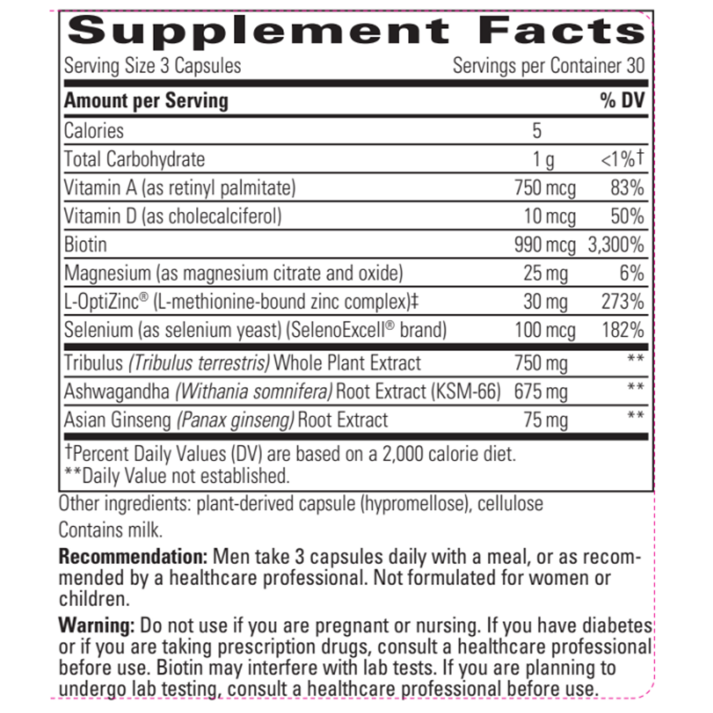 Product image for Testosterone Formula.