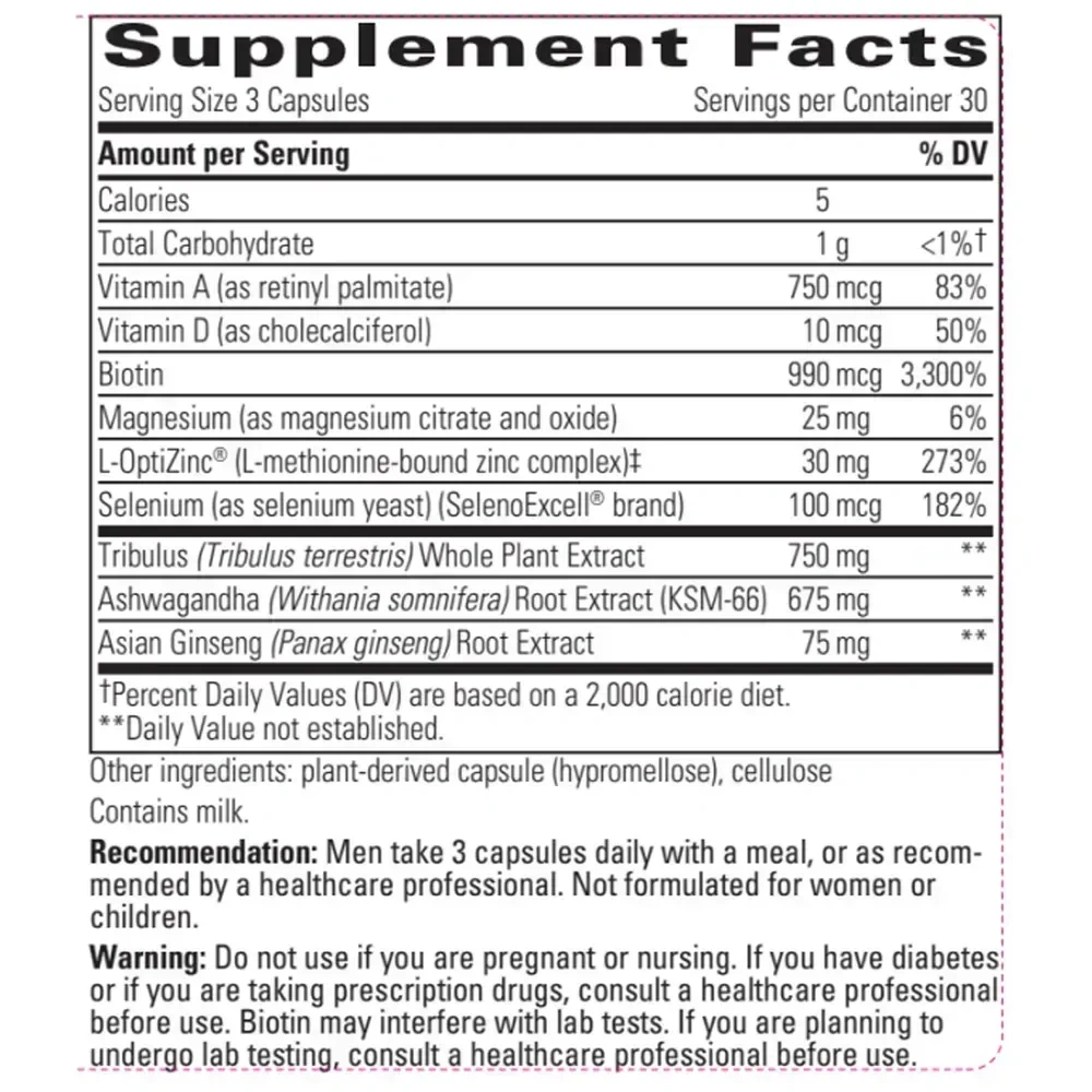 Product image for Testosterone Formula.