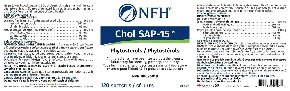Product image for Chol SAP-15.