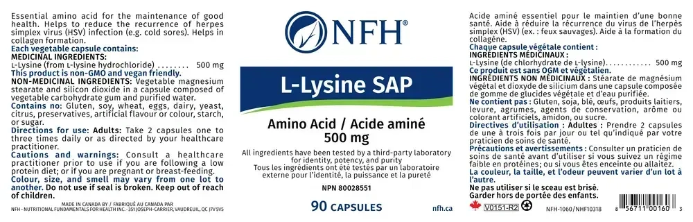 Product image for L-Lysine SAP.