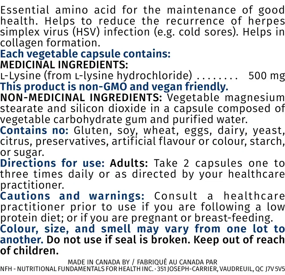 Product image for L-Lysine SAP.