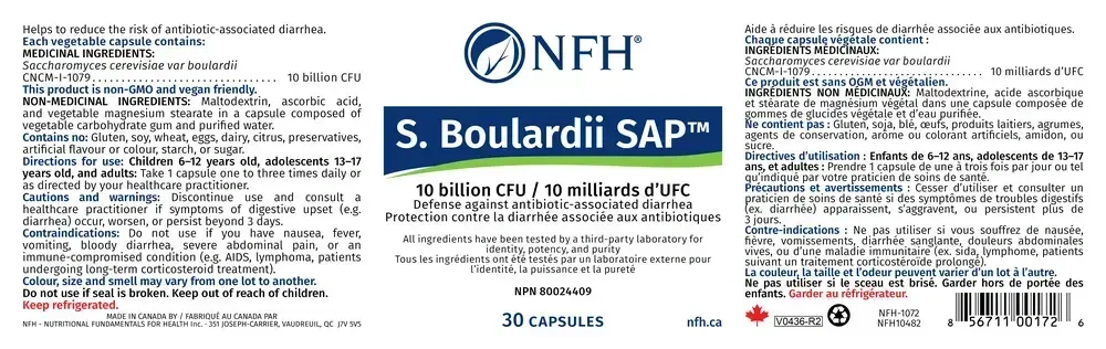 Product image for S. Boulardii SAP.