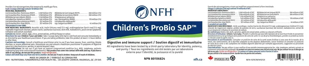 Product image for Children's ProBio SAP.