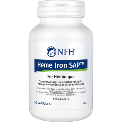 Heme Iron SAP 60 capsules