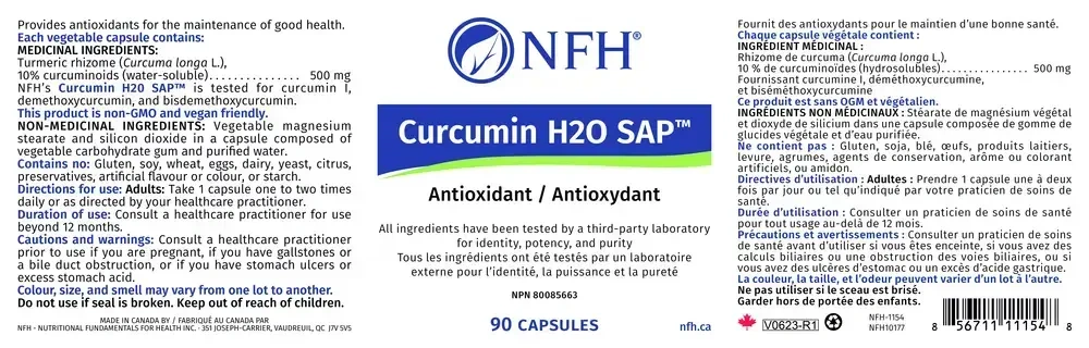 Product image for Curcumin H2O SAP.