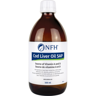 Cod Liver Oil SAP 500 Milliliters