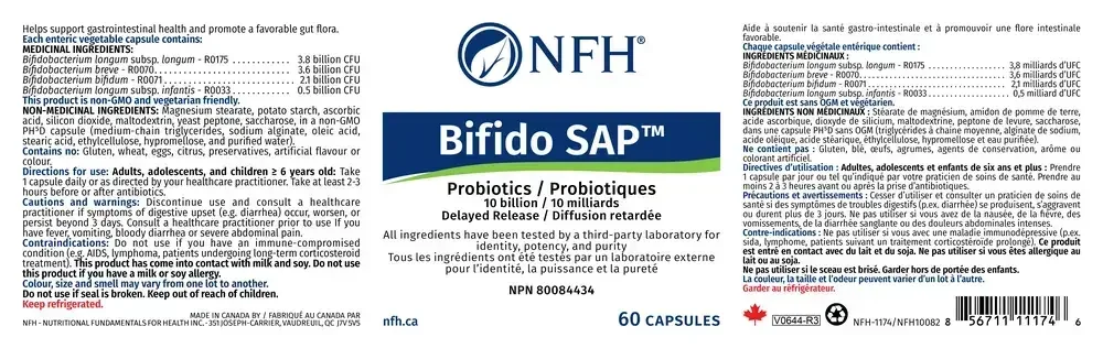 Product image for Bifido SAP.