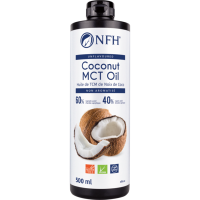Product image for Coconut MCT Oil (500 Milliliters).