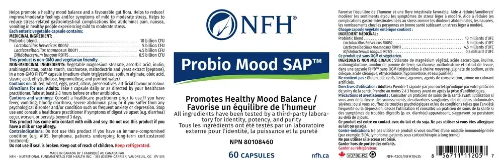 Product image for Probio Mood SAP.