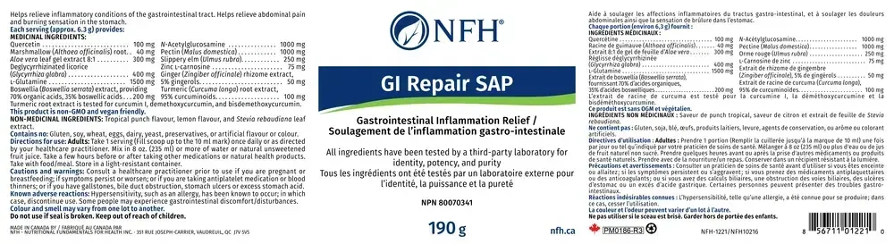 Product image for GI Repair SAP.
