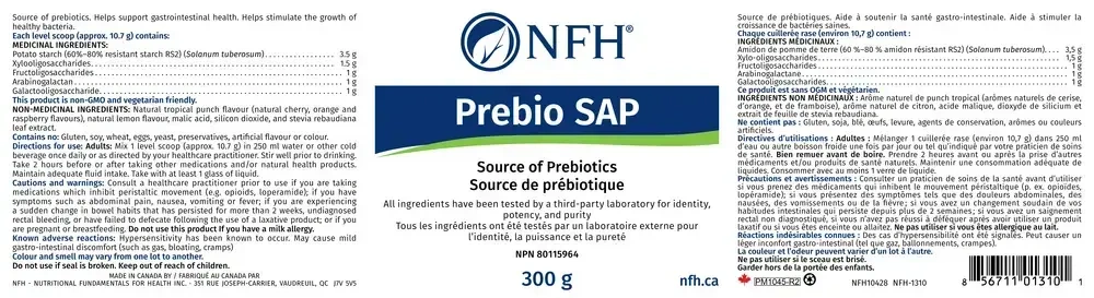 Product image for Prebio SAP.