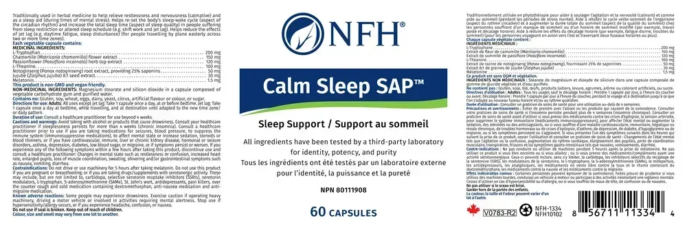 Product image for Calm Sleep SAP.