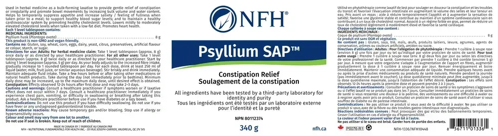 Product image for Psyllium SAP.