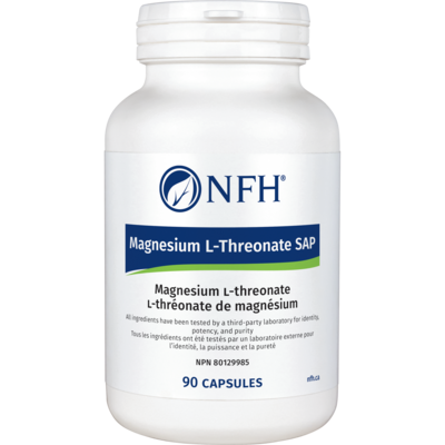 Product image for Magnesium L-Threonate SAP (90 capsules).